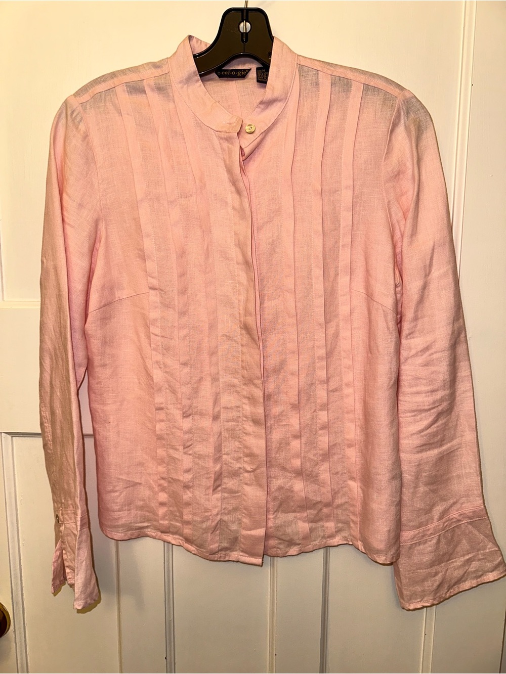 ⭐️ Ecologie Med 100% linen pink blouse